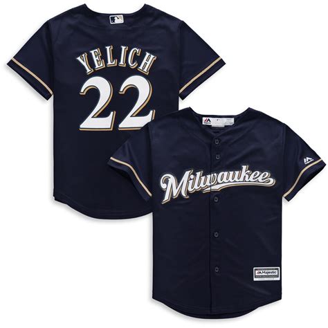 youth brewers jersey|milwaukee brewers merchandise for kids.